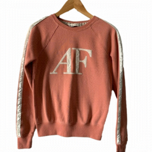 Abercrombie & Fitch Pink XS Loungewear Comfy Pink Sweatshirt